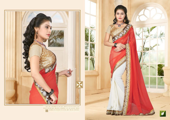Indian Georgette Saree Designs For This Season