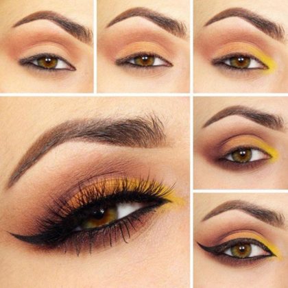 Step By Step Fall Makeup Pictutorials For Holiday Season