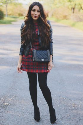 Stylish Plaid Outfits To Wear This Fall Season 2015-16
