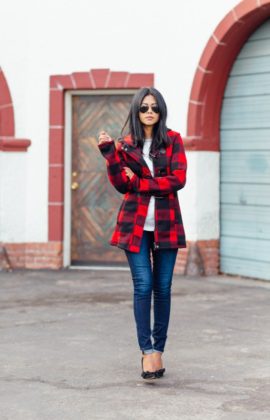 Stylish Plaid Outfits To Wear This Fall Season 2015-16