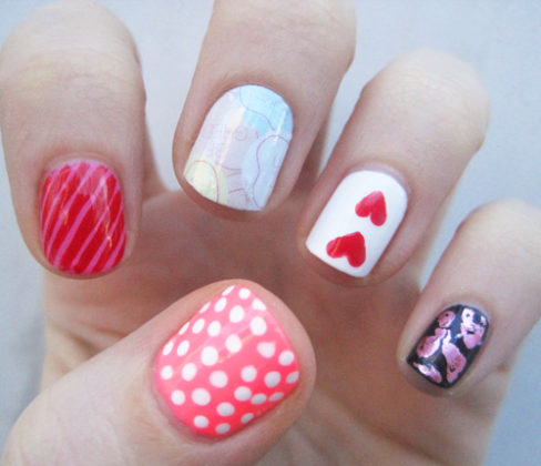 Valentines nail ideas