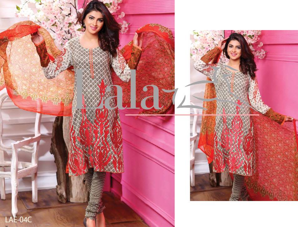 Lala Classic Embroidered Summer Collection