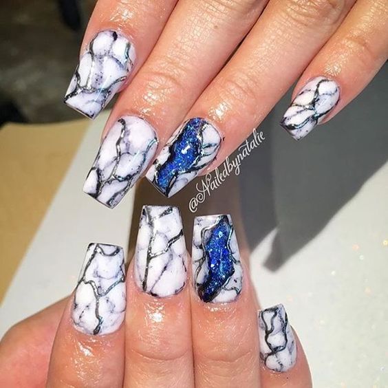 Geode Nail Designs New Trend For Summer 2017