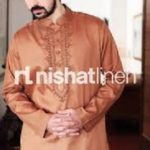 Eid Kurta Designs Men's Wear Naqsh Collection By Nishat Linen 2015