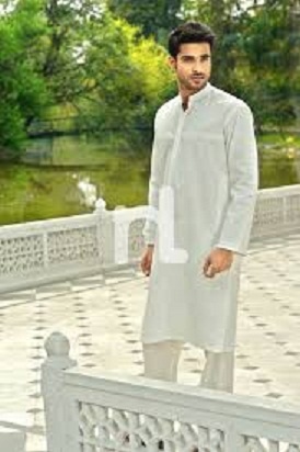 Eid Kurta Designs Men's Wear Naqsh Collection By Nishat Linen 2015