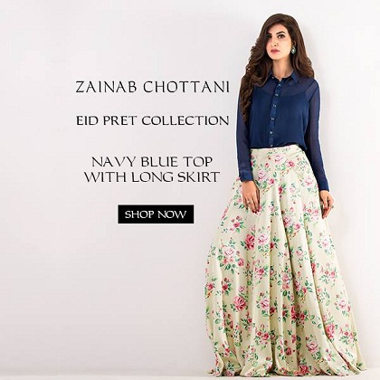 Eid Ready Made Zainab Chottani Party Wear Collection 2015