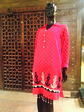 Long Shirts Eid Designs Cotton Ginny Girls Wear 2015