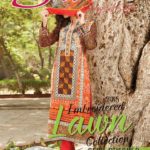 Semi Sitched Eid Lawn Dresses For Girls By Salitex 2015