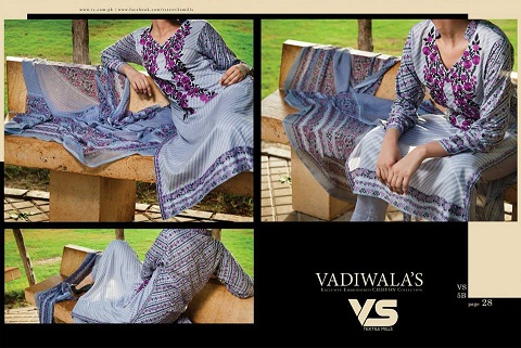 Vadiwala Eid Lawn Dresses For Women 2015