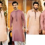 Eid Wear Men Kurta Designs By Rivaj Fabrics 2015