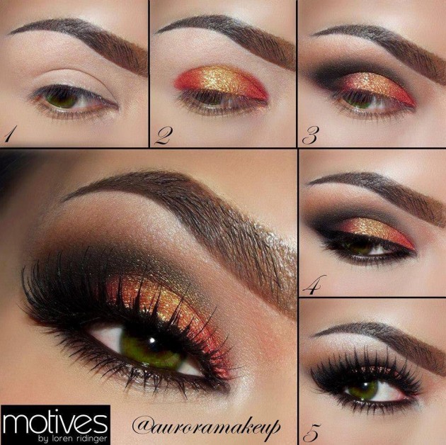 glamour eye makeup