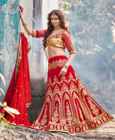 Bridal Party Lehenga Choli Dresses 2015