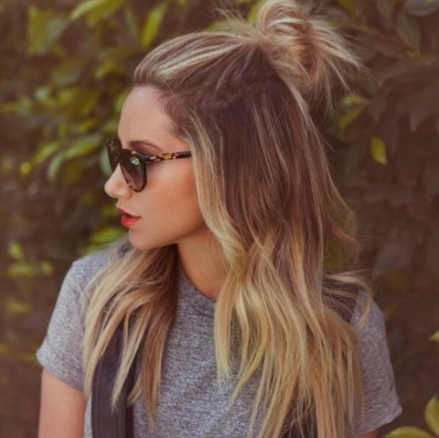 top knot hairs