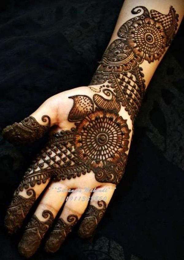 Arabic Mehndi Designs On Eid Ul Azha 2015-16