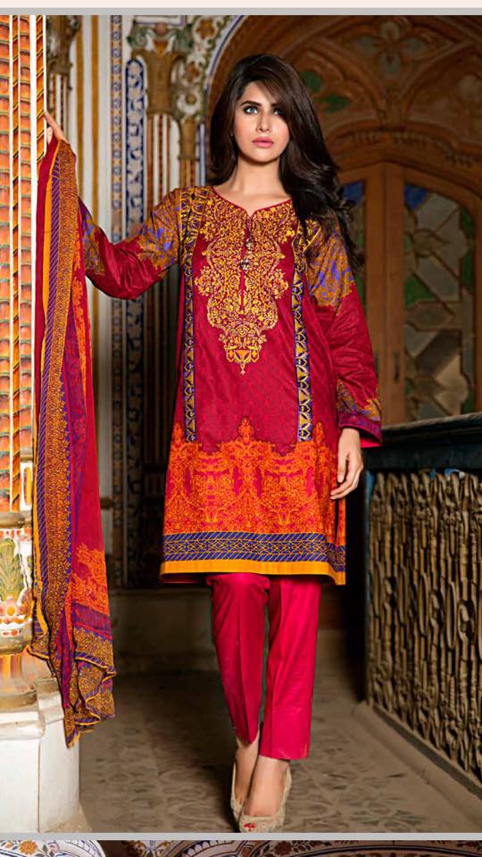 Cambric Eid Ul Azha Dresses By House Of Ittehad 2015-16