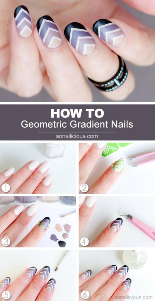 Colorful Nails Step By Step Nail Art Tutorial