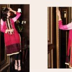 Embroidered Cambric Kurti By Firdous Fashion 2015-16