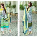 Embroidered Cotton Kurti For Eid Ul Azha By Lala 2015-16