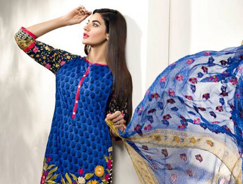 Flora Eid Ul Azha Dresses By Khaadi 2015-16