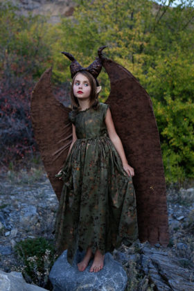 maleficent style halloween dress