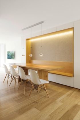 modern day dining room