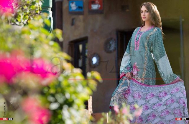 Cotton Shalwar Kameez By Sana Samia 2015-16