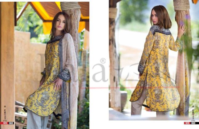 chiffon dupata with embroidery kameez