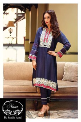 Digital Pret Kurtis By Noor Saadia 2015-16