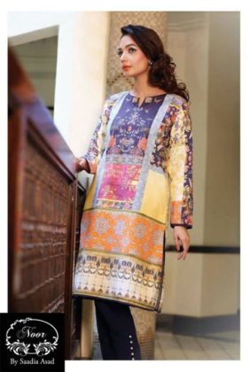 Digital Pret Kurtis By Noor Saadia 2015-16