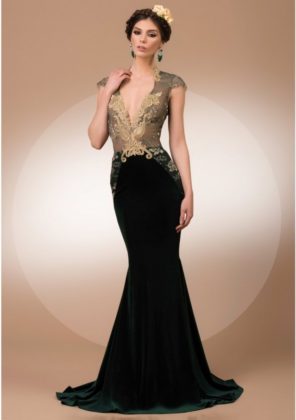 evening wear gown