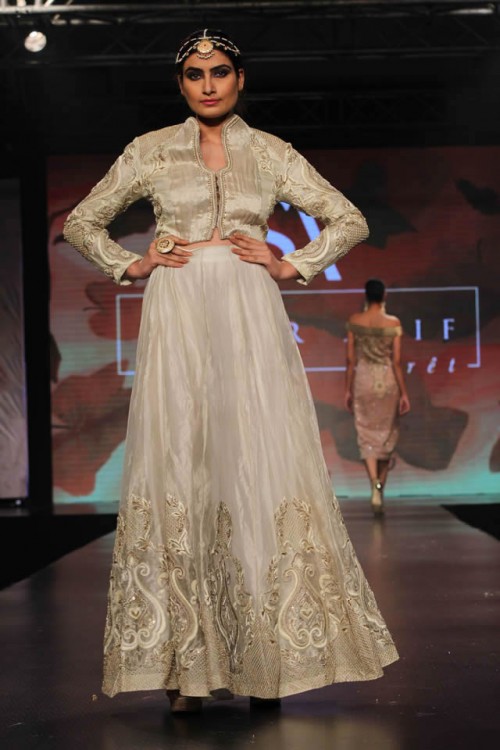 Evening Wear Pakistani Dresses By Sahar Arif 2015