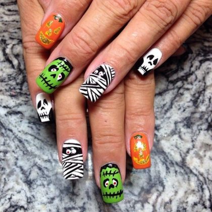 freaky nail art ideas