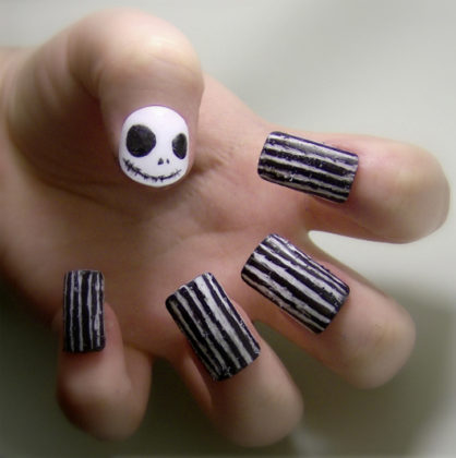 halloween nail designs