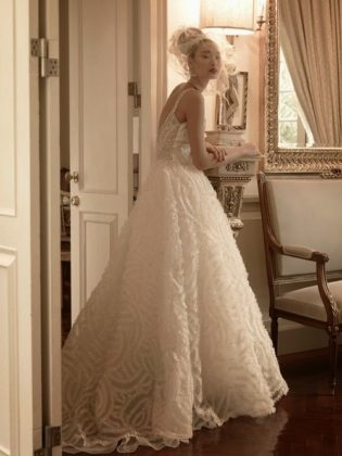 Winter Bridal Gowns Floor Length Designs By ST.Pucchi 2015