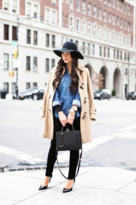 Winter Hat Styles With Outfits Street Style Fashion