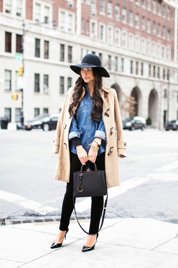 Winter Hat Styles With Outfits Street Style Fashion