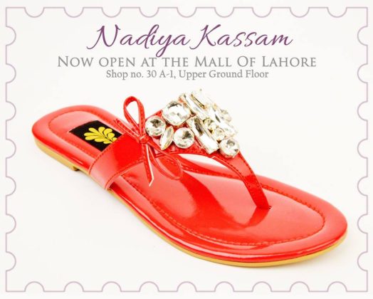 Casual Chappal Footwear For Girls By Nadiya Kassam 2016