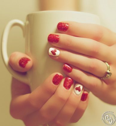 Xmas nail art