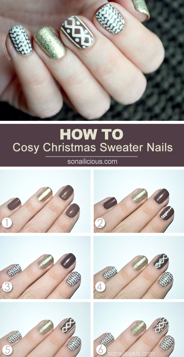 Christmas Nail Tutorials You Need To Copy This Season 14