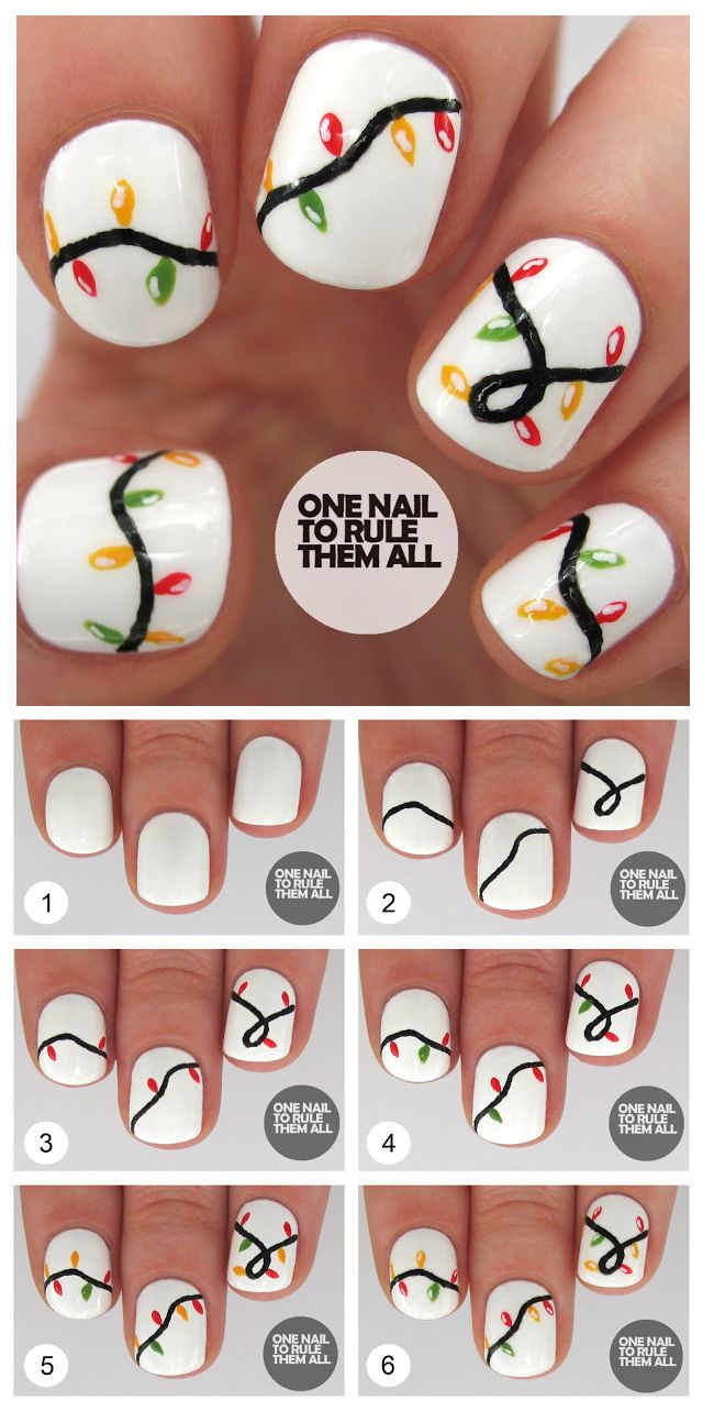 Christmas Nail Tutorials You Need To Copy This Season 15