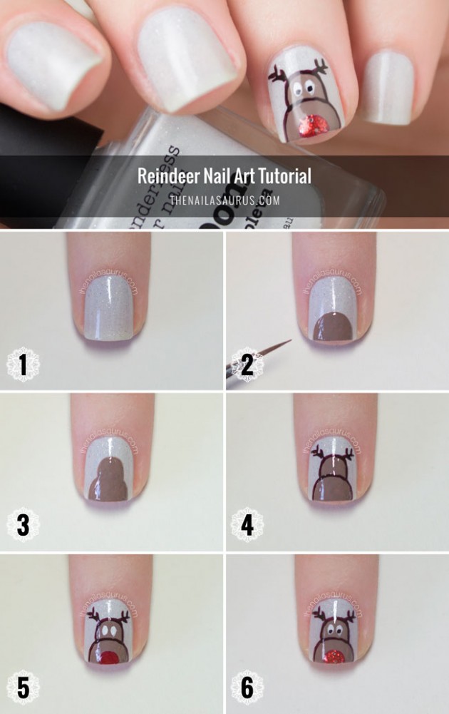 Christmas Nail Tutorials You Need To Copy This Season