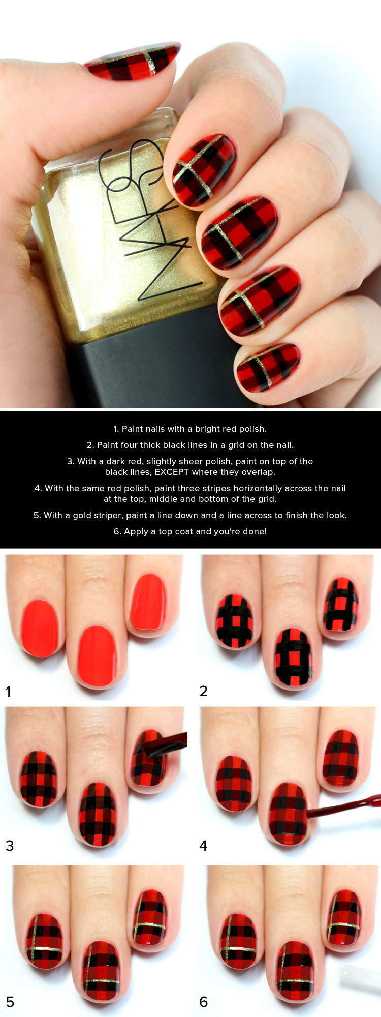 Christmas Nail Tutorials You Need To Copy This Season 9