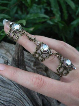 full finger ring jewellery