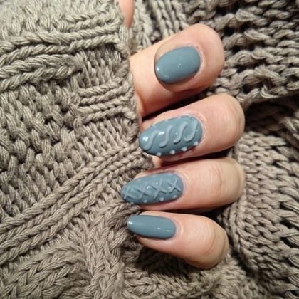 winter nail art