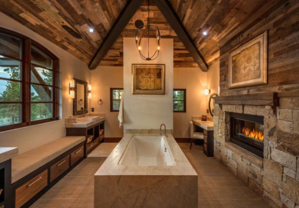 rustic bathroom designs