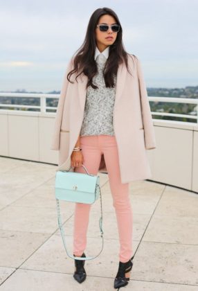 Pastel color clothing