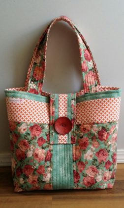 printed handbag