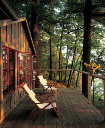 rustic deck designs