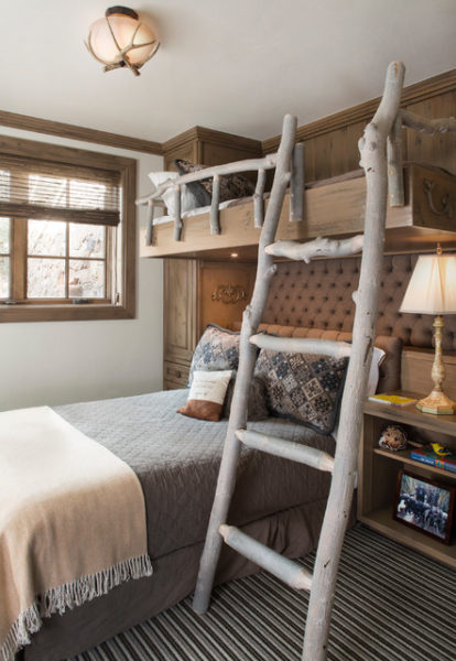 rustic style room for kids