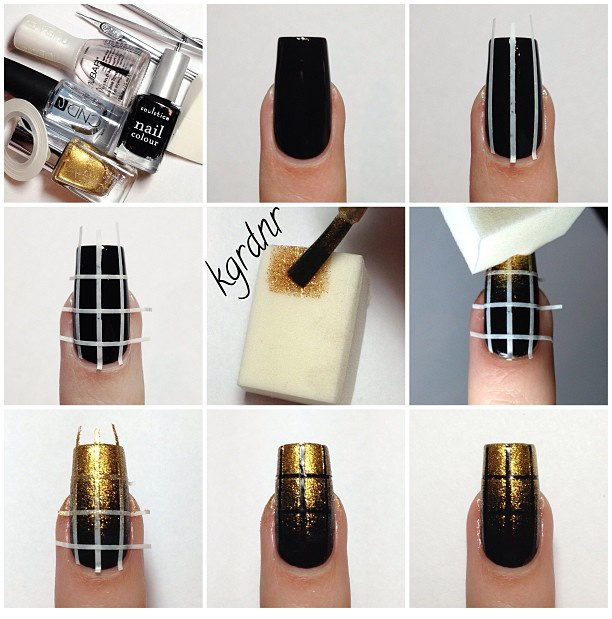 Step By Step Winter Nail Tutorials To Copy This Season 10